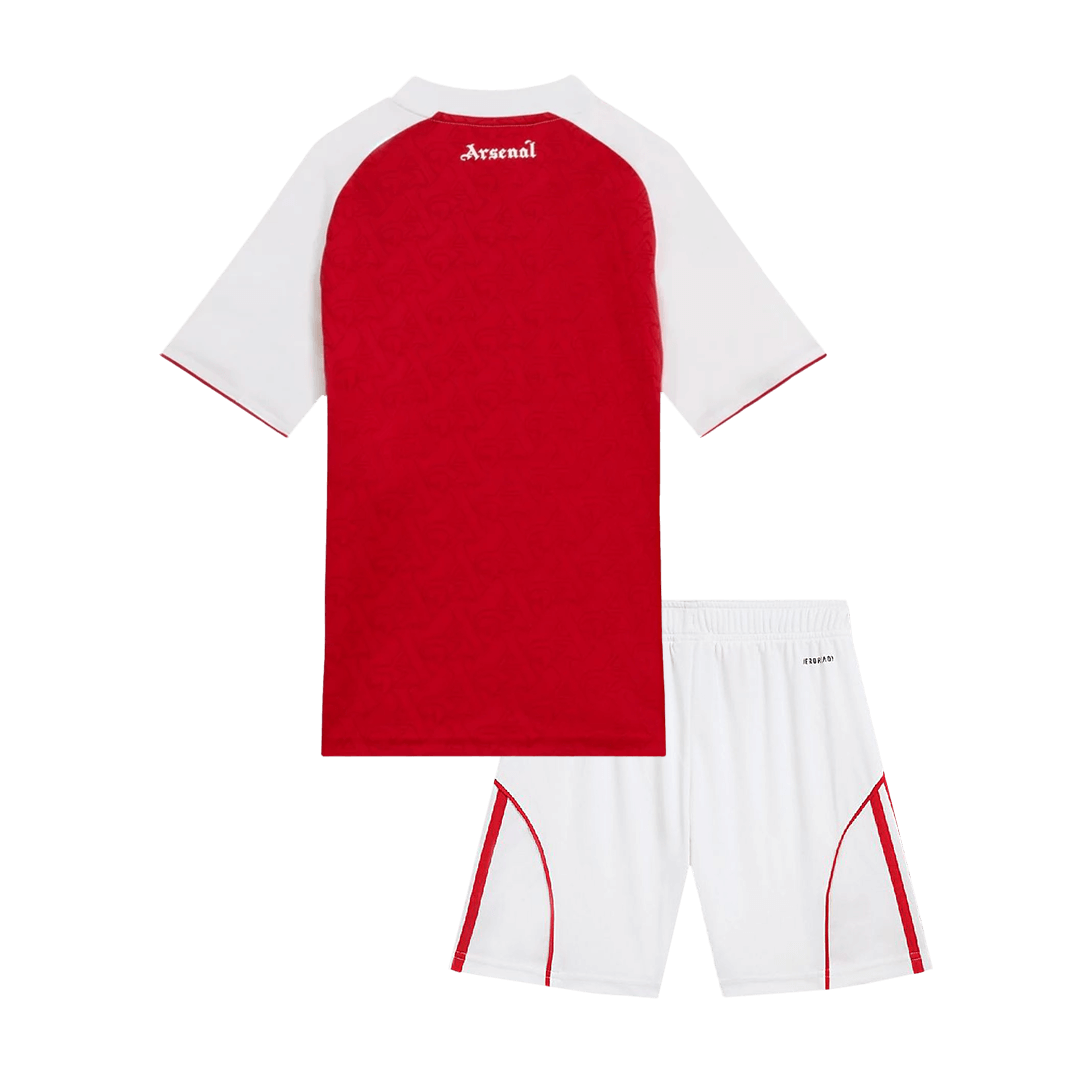 Παιδικό Σετ Εντός Έδρας Arsenal 2025/26 (Φανέλα + Σορτσάκι) Κόκκινο