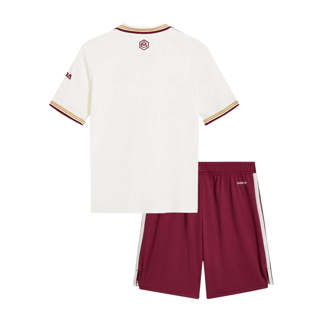 Arsenal Third Away Kids Soccer Jerseys Kit 2025/26