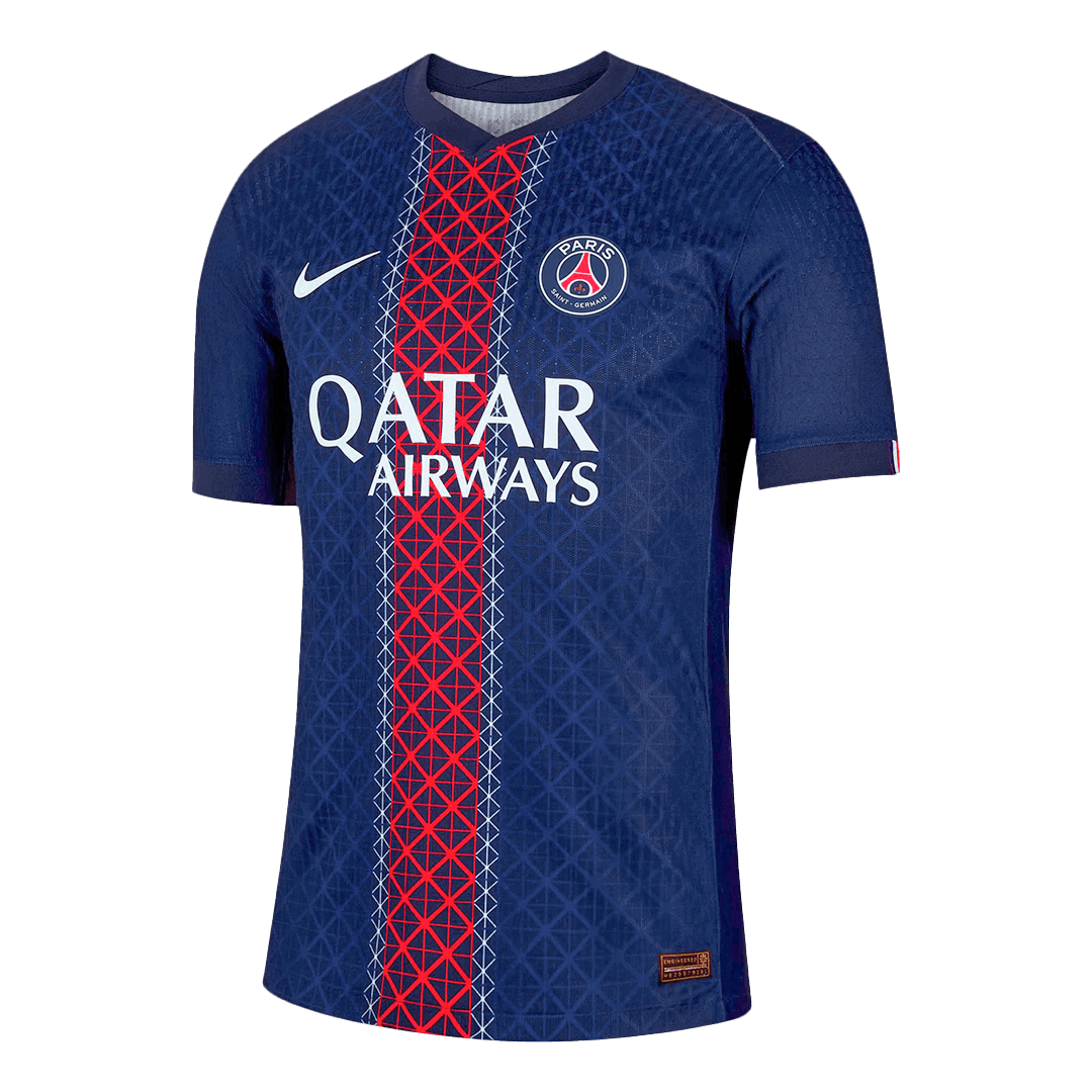 B.BARCOLA #29 PSG Αυθεντική Φανέλα Ποδοσφαίρου Εντός Έδρας 2025/26