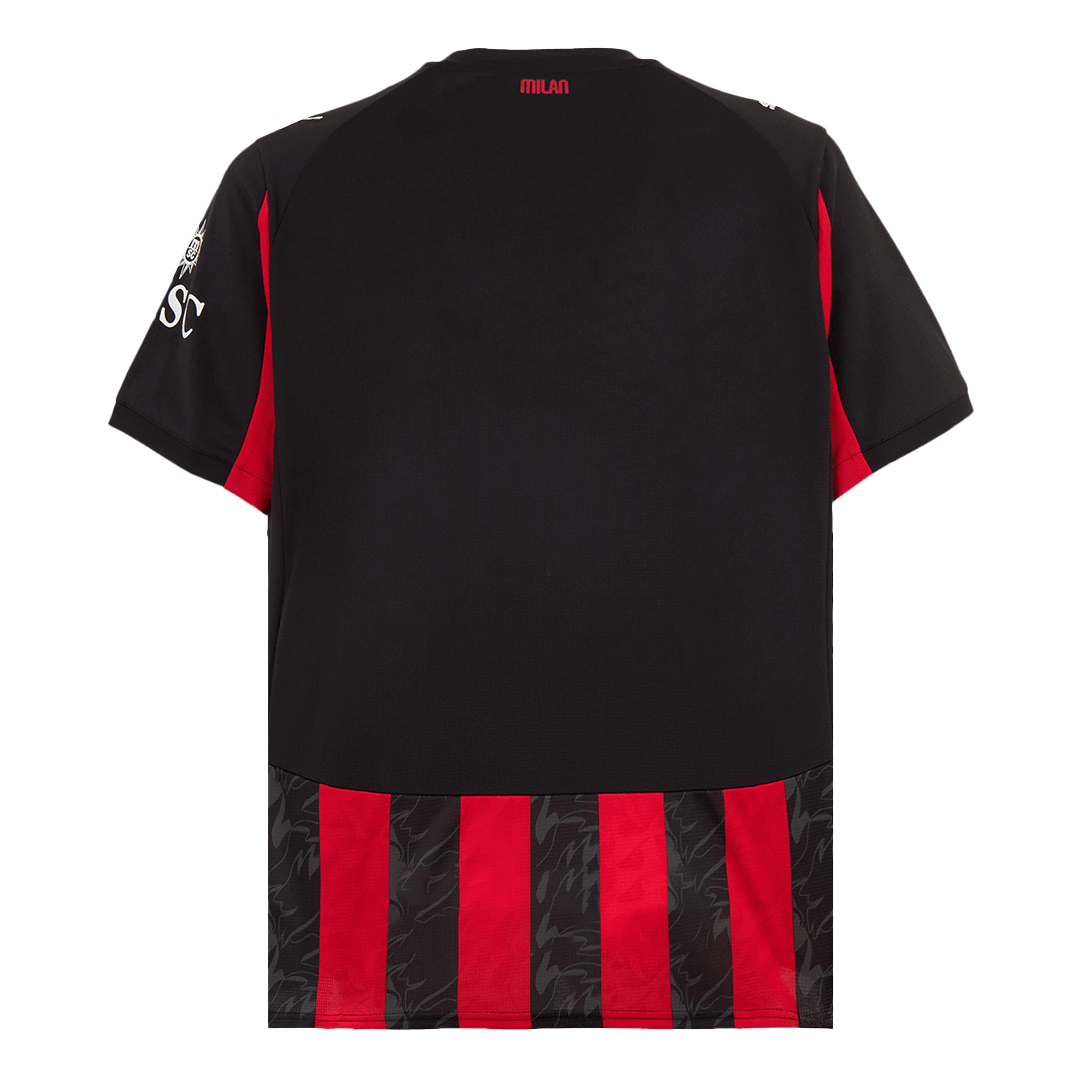 Φανέλα Εντός Έδρας AC Milan 2025/26 Κόκκινο & Μαύρο