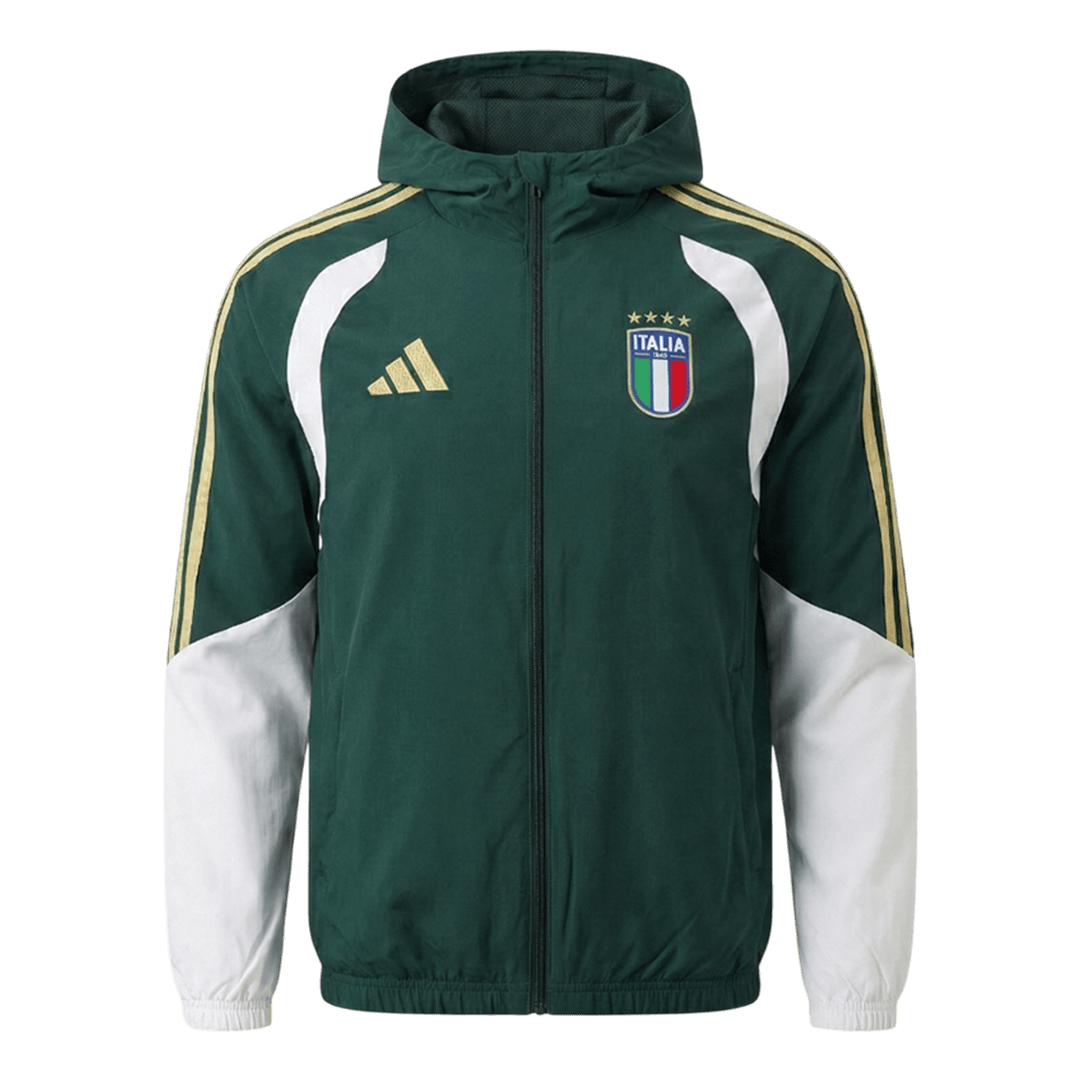 Italy Hoodie Training Tracksuit Kit(Top+Pants) 2026 Green