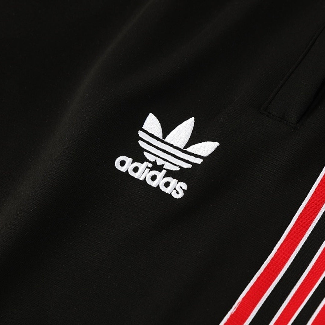 Manchester United Jacket Tracksuit 2025/26 Red&Black