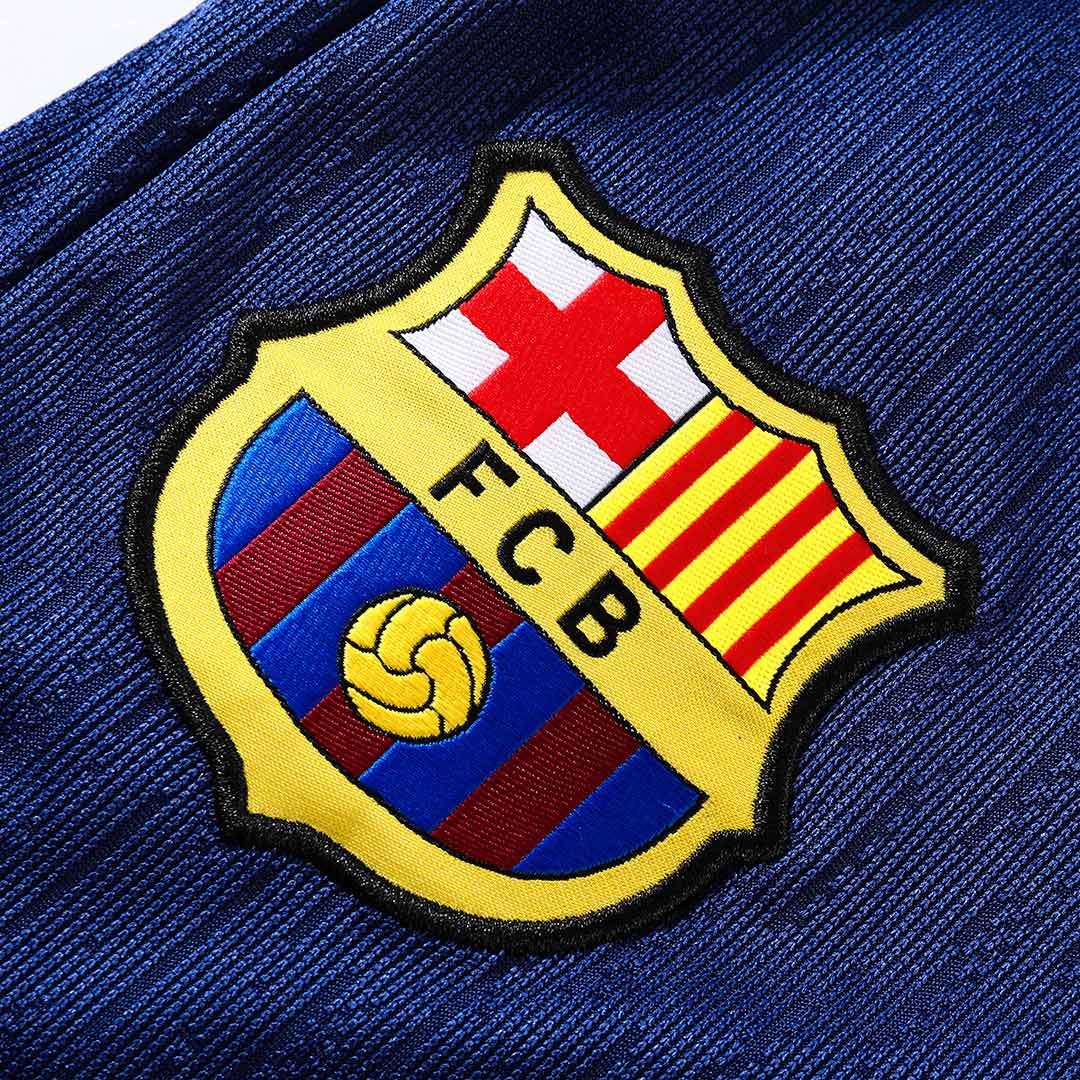 Barcelona 1/4 Zip Tracksuit 2025/26 Purple