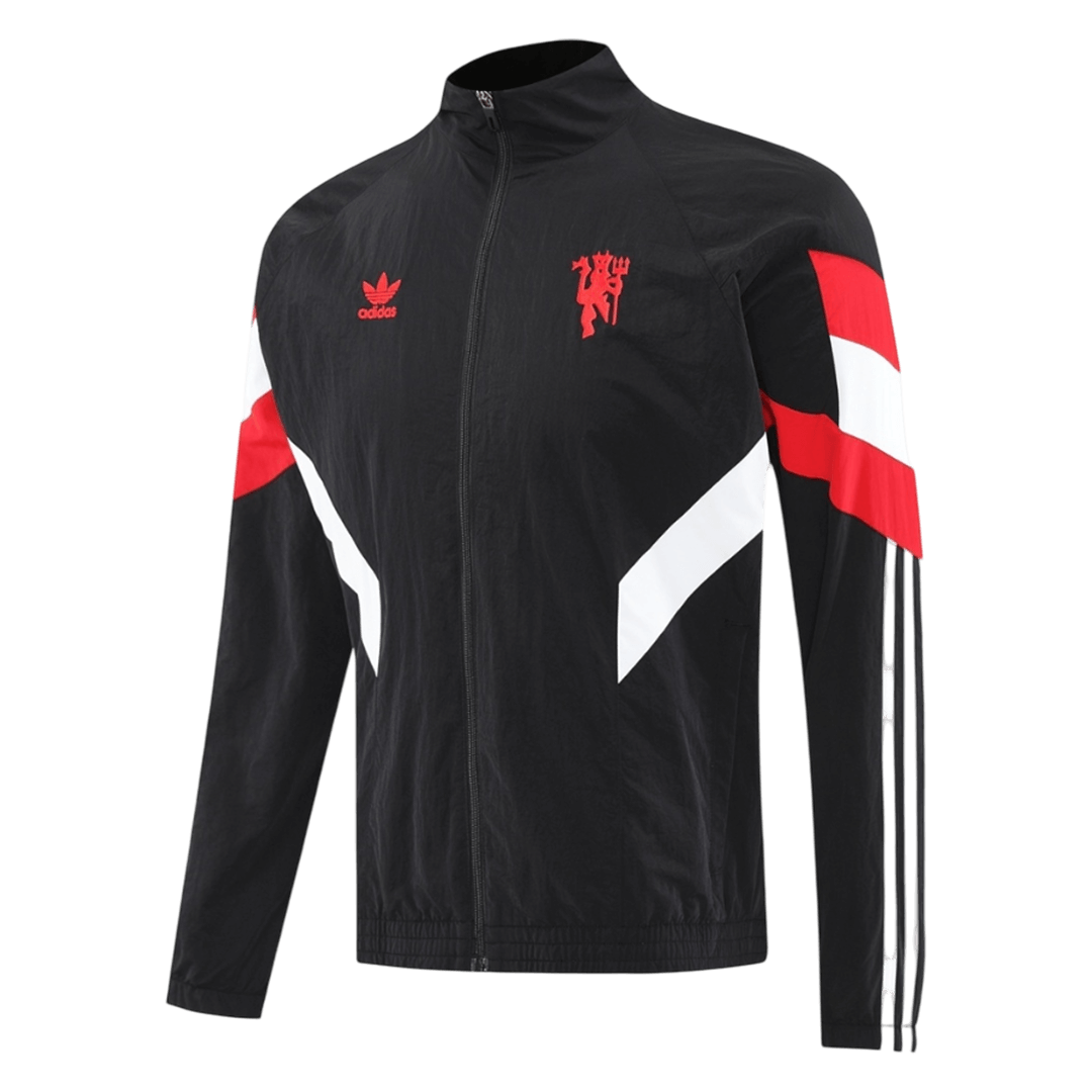 Manchester United Windbreaker Jacket 2025/26 - Black