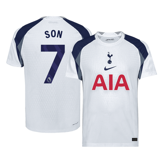 SON #7 Tottenham Hotspur Home Soccer Jersey 2025/26 Player Version