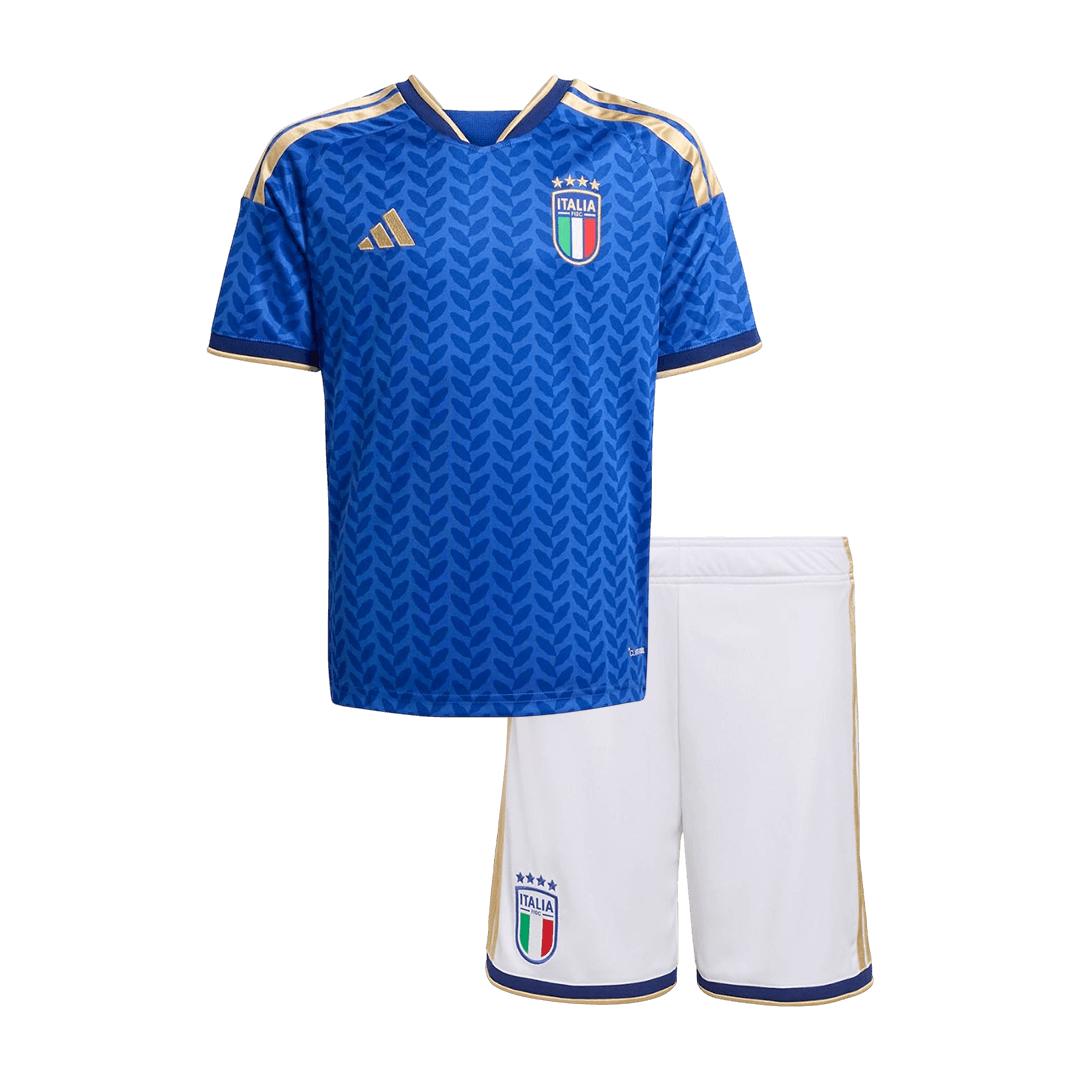 Italy Home Kids Soccer Jerseys Kit 2025/26