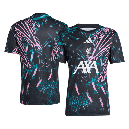 Liverpool Pre-Match Soccer Jersey 2025/26 Black