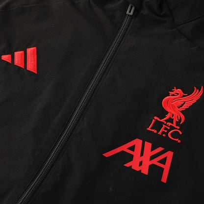 Liverpool Windbreaker Jacket 2025/26 - Black