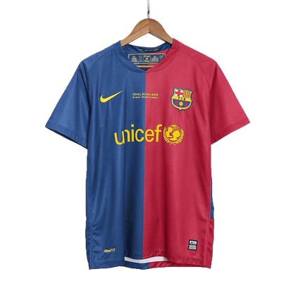 XAVI #6 Ρετρό φανέλα Barcelona για εντός έδρας ποδόσφαιρο 2008/09