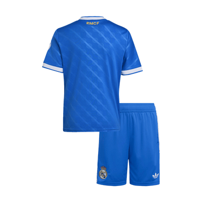 Real Madrid Third Away Kids Soccer Jerseys Kit 2025/26