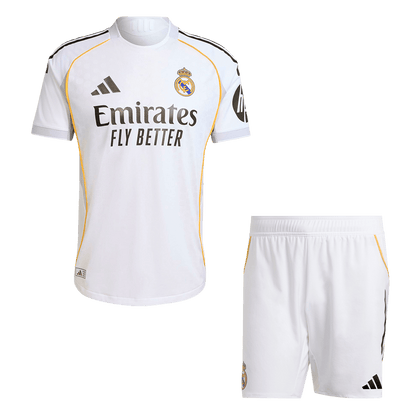 Αυθεντική εμφάνιση φανέλας Real Madrid Home 2025/26