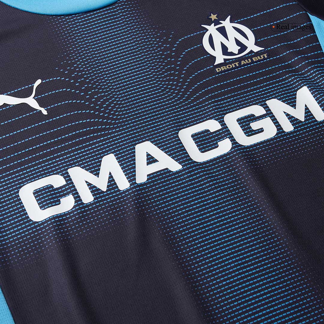 RABIOT #25 Marseille Away Soccer Jersey 2025/26