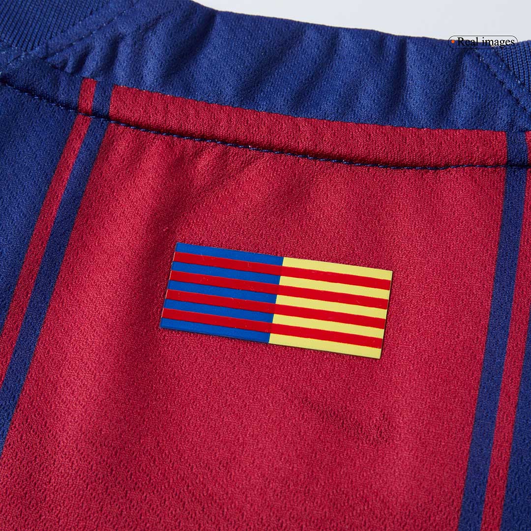 LEWANDOWSKI #9 Barcelona Home Soccer Jersey 2025/26