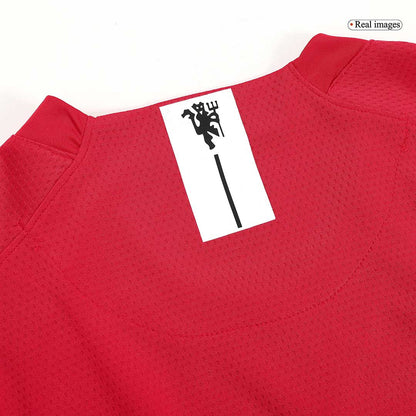 ROONEY #10 Manchester United Retro Jersey Home Soccer Shirt 2007/08 - UCL Final