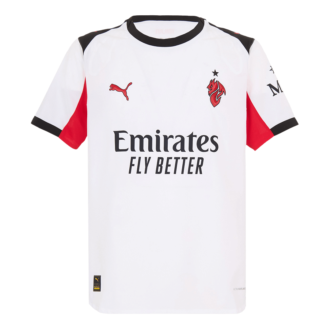 AC Milan Authentic Away Soccer Jersey 2025/26 White