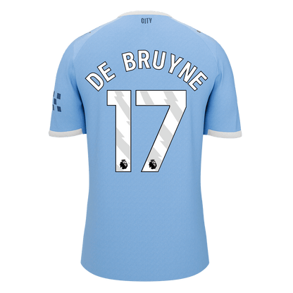 DE BRUYNE #17 Manchester City Home Soccer Jersey 2025/26