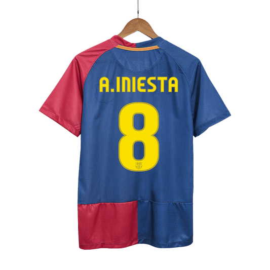 Μπαρτσελόνα Ρετρό φανέλα Εντός 2008/09 A.INIESTA #8