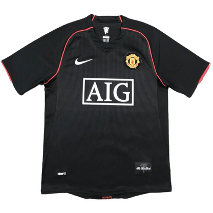 Retro Jersey ROONEY #10 Manchester United Retro Jersey Away Soccer Shirt 2007/08
