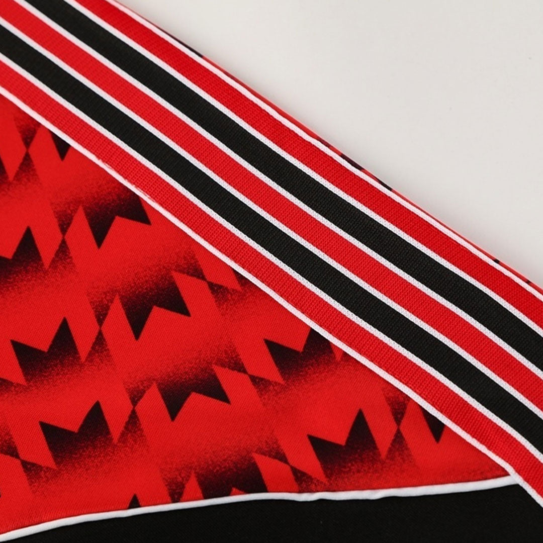 Manchester United Jacket Tracksuit 2025/26 Red&Black