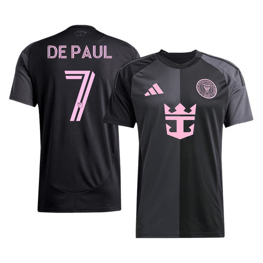 Inter Miami CF DE PAUL #7 Εκτός Έδρας Φανέλα Ποδοσφαίρου 2025