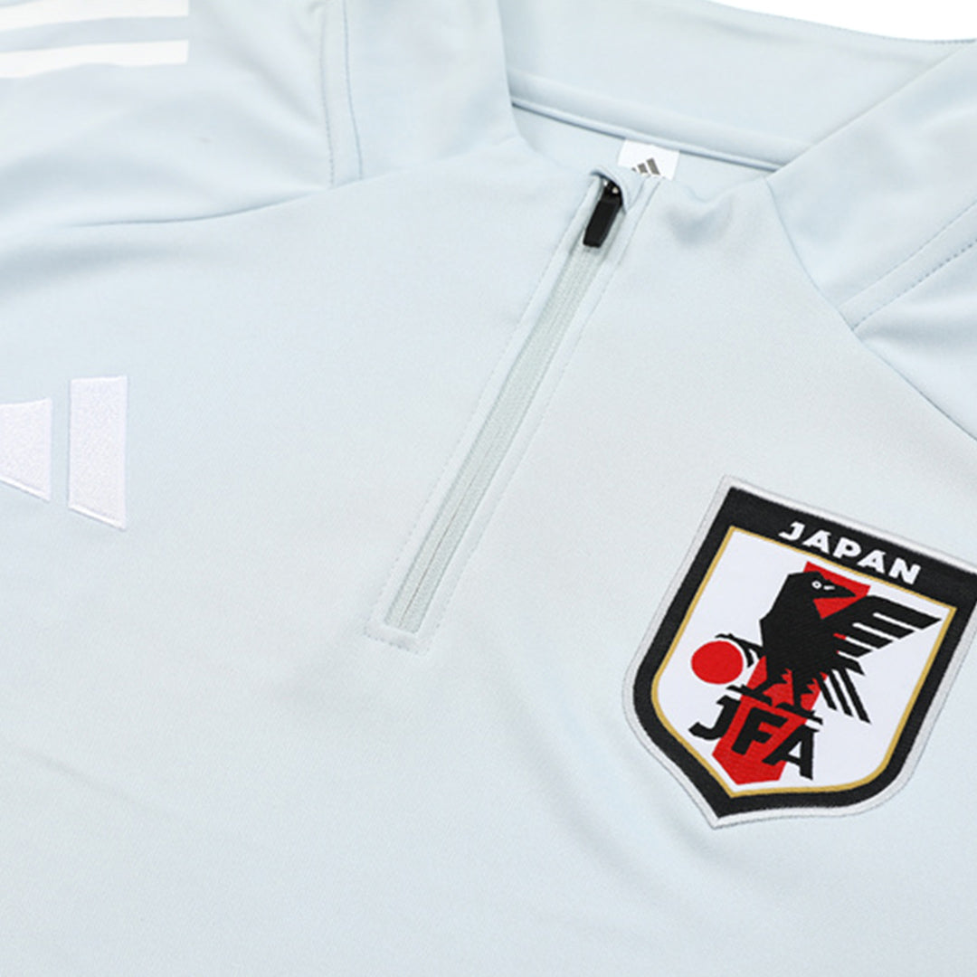Japan Zipper Sweatshirt Kit(Top+Pants) 2026 White