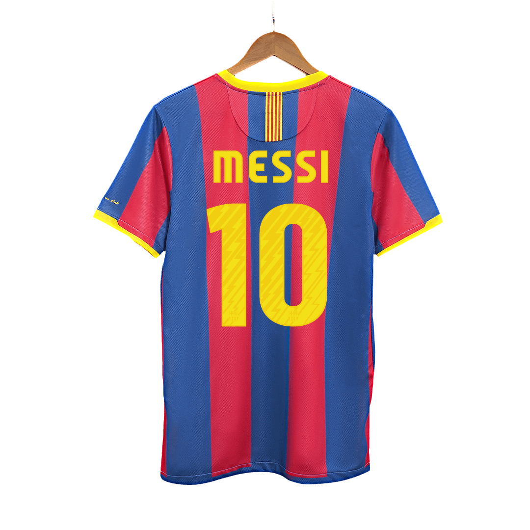 Μπαρτσελόνα Ρετρό φανέλα Εντός 2010/11 MESSI #10