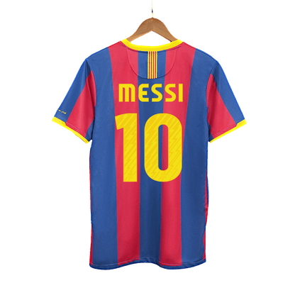 Μπαρτσελόνα Ρετρό φανέλα Εντός 2010/11 MESSI #10