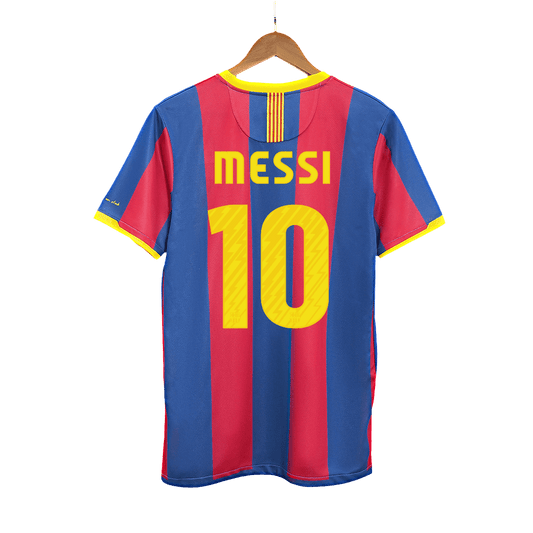 Μπαρτσελόνα Ρετρό φανέλα Εντός 2010/11 MESSI #10