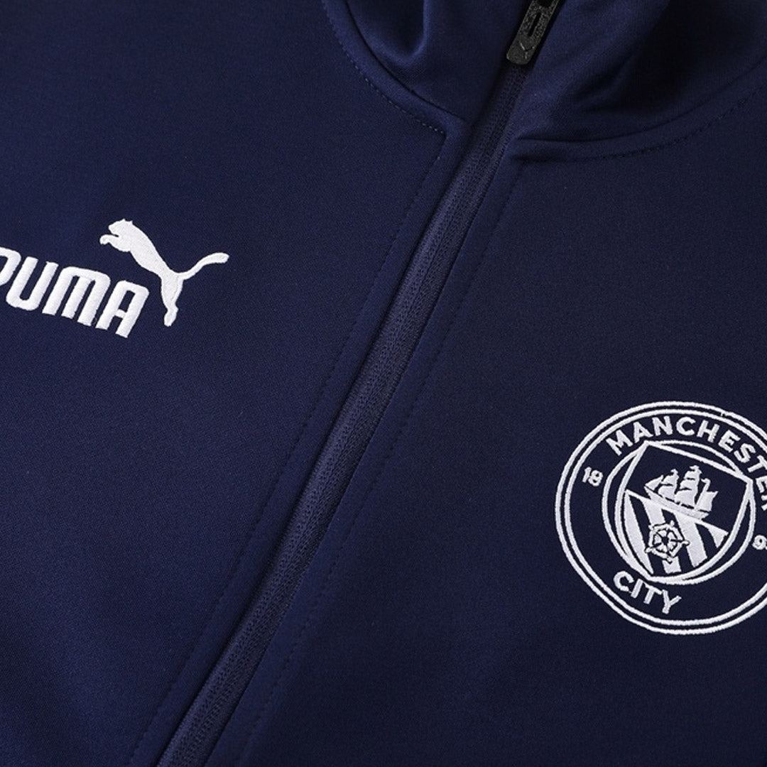 Manchester City Jacket Tracksuit 2025/26 Navy