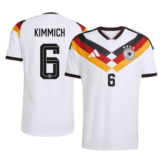 Γερμανία KIMMICH #6 Αρχική Σελίδα Προσαρμοσμένη Έκδοση Παίκτη Φανέλα Ποδοσφαίρου Παγκόσμιο Κύπελλο 2026