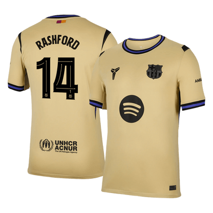 RASHFORD #14 Φανέλα Εκτός Έδρας Μπαρτσελόνα 2025/26 - UCL