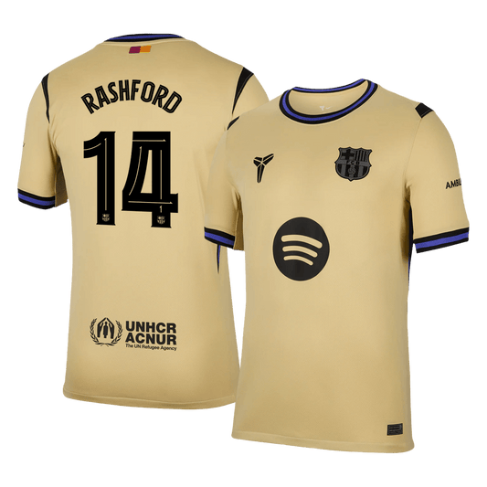 RASHFORD #14 Φανέλα Εκτός Έδρας Μπαρτσελόνα 2025/26 - UCL