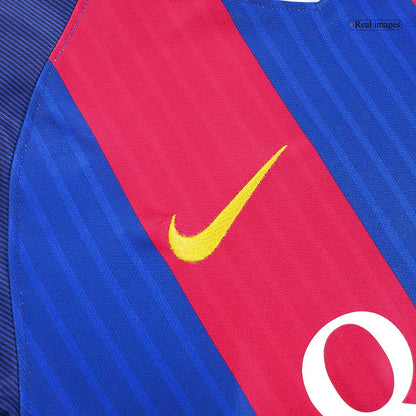 Μπαρτσελόνα Ρετρό φανέλα Εντός 2016/17 MESSI #10