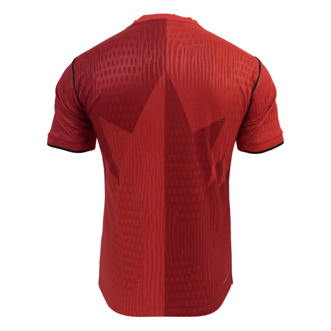 Canada Home Player Version Jersey World Cup 2026