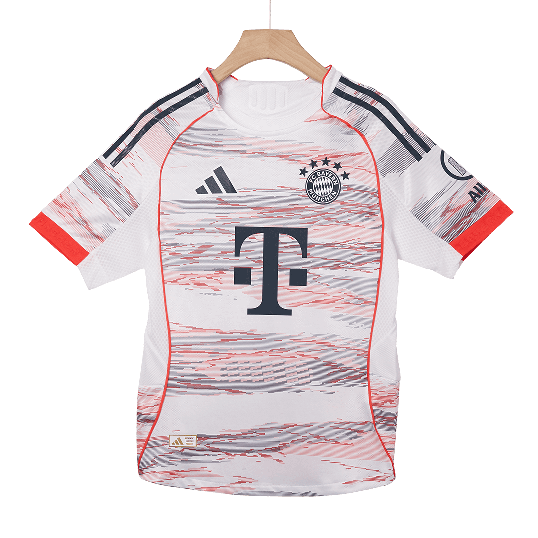 Αυθεντική ποδοσφαιρική φανέλα Bayern Munich εκτός έδρας 2025/26