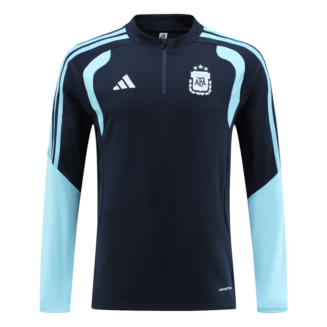 Argentina Zipper Sweatshirt Kit(Top+Pants) 2026 Navy