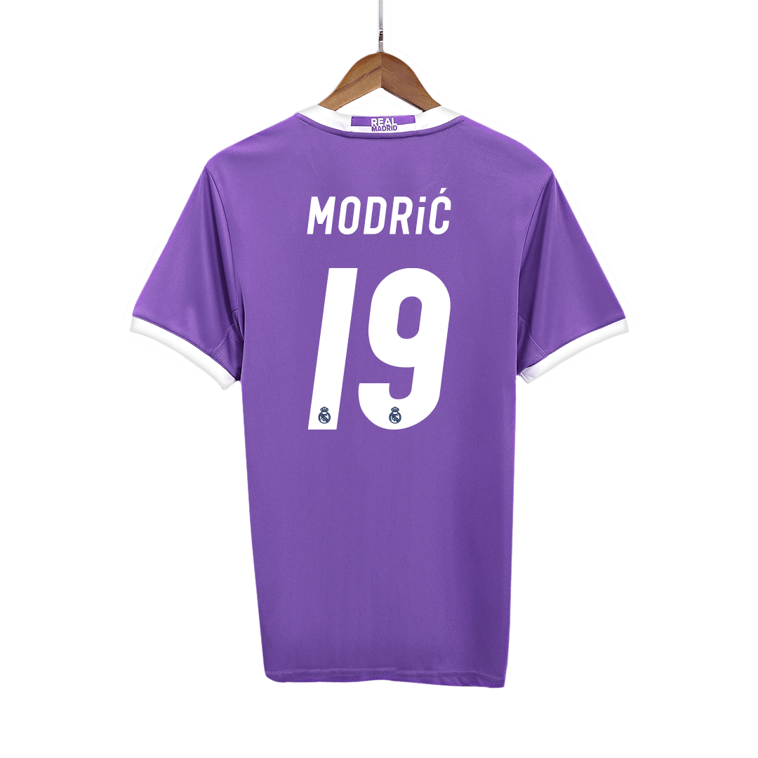 Ρεάλ Μαδρίτης Ρετρό φανέλα Εκτός 2016/17 MODRIĆ #19