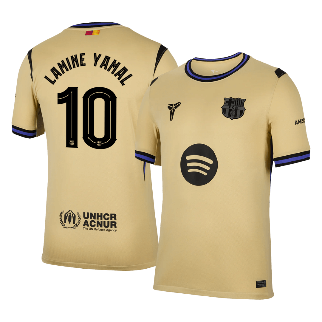 LAMINE YAMAL #10 Φανέλα Εκτός Έδρας Μπαρτσελόνα 2025/26 - UCL