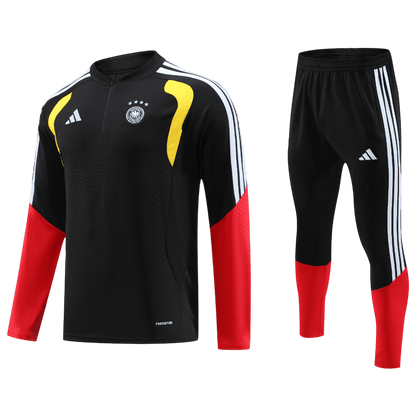 Kid's Germany Zipper Sweatshirt Kit(Top+Pants) 2026 Black