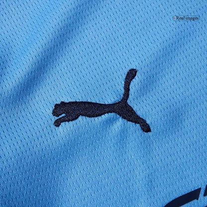 Manchester City Home Kids Soccer Jerseys Full Kit 2025/26