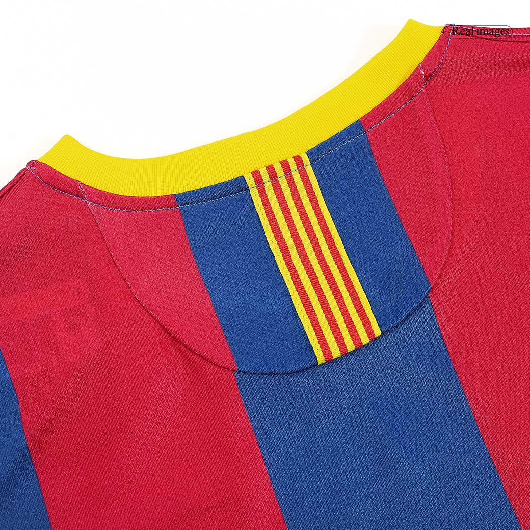 A.INIESTA #8 Ρετρό φανέλα Barcelona για εντός έδρας ποδόσφαιρο 2010/11