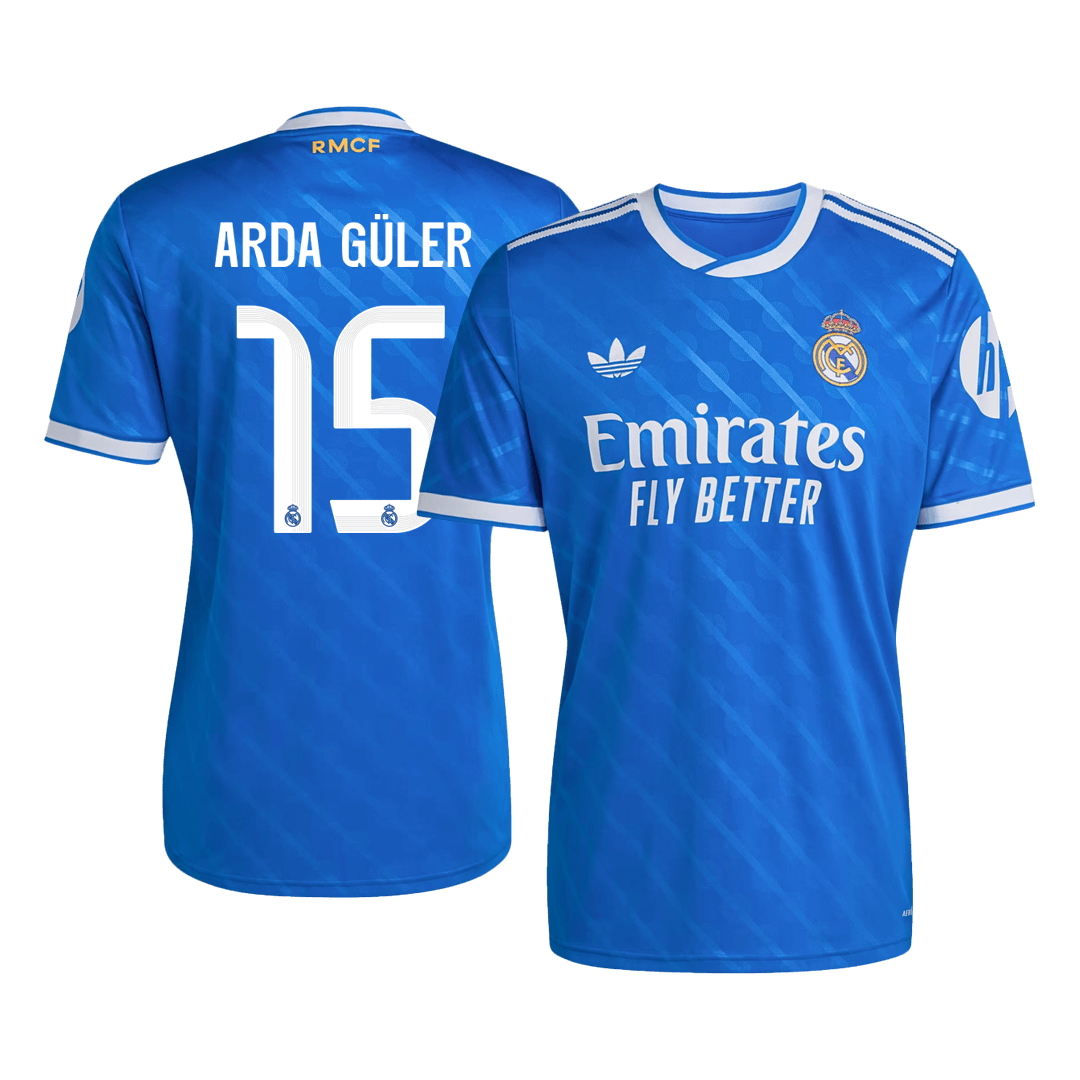 Ρεάλ Μαδρίτης φανέλα 3η φανέλα 2025/26 ARDA GÜLER #15