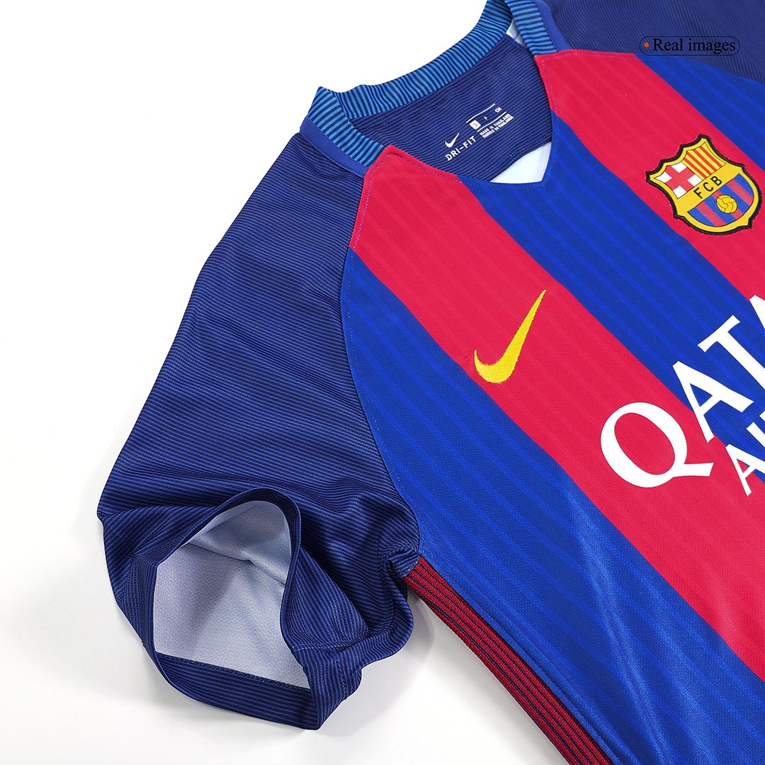 Μπαρτσελόνα Ρετρό φανέλα Εντός 2016/17 MESSI #10