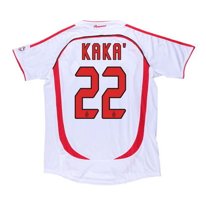 KAKA' #22 Ρετρό φανέλα AC Milan Εκτός έδρας 2006/07 UCL