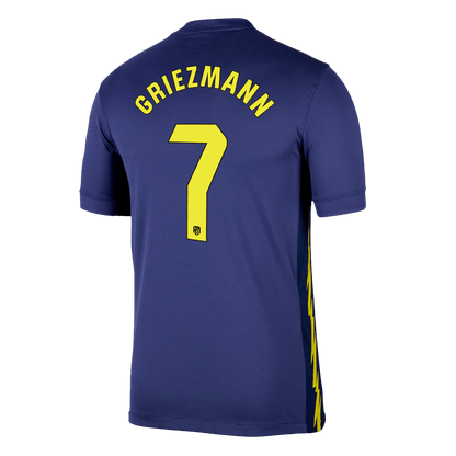 Men's Atletico Madrid GRIEZMANN #7 Away Soccer Jersey 2025/26