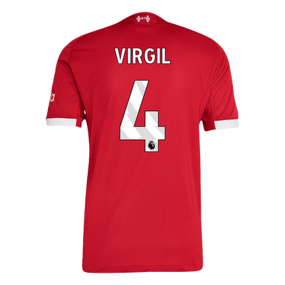 VIRGIL #4 Liverpool Αυθεντική Εντός Έδρας Φανέλα Ποδοσφαίρου 2025/26