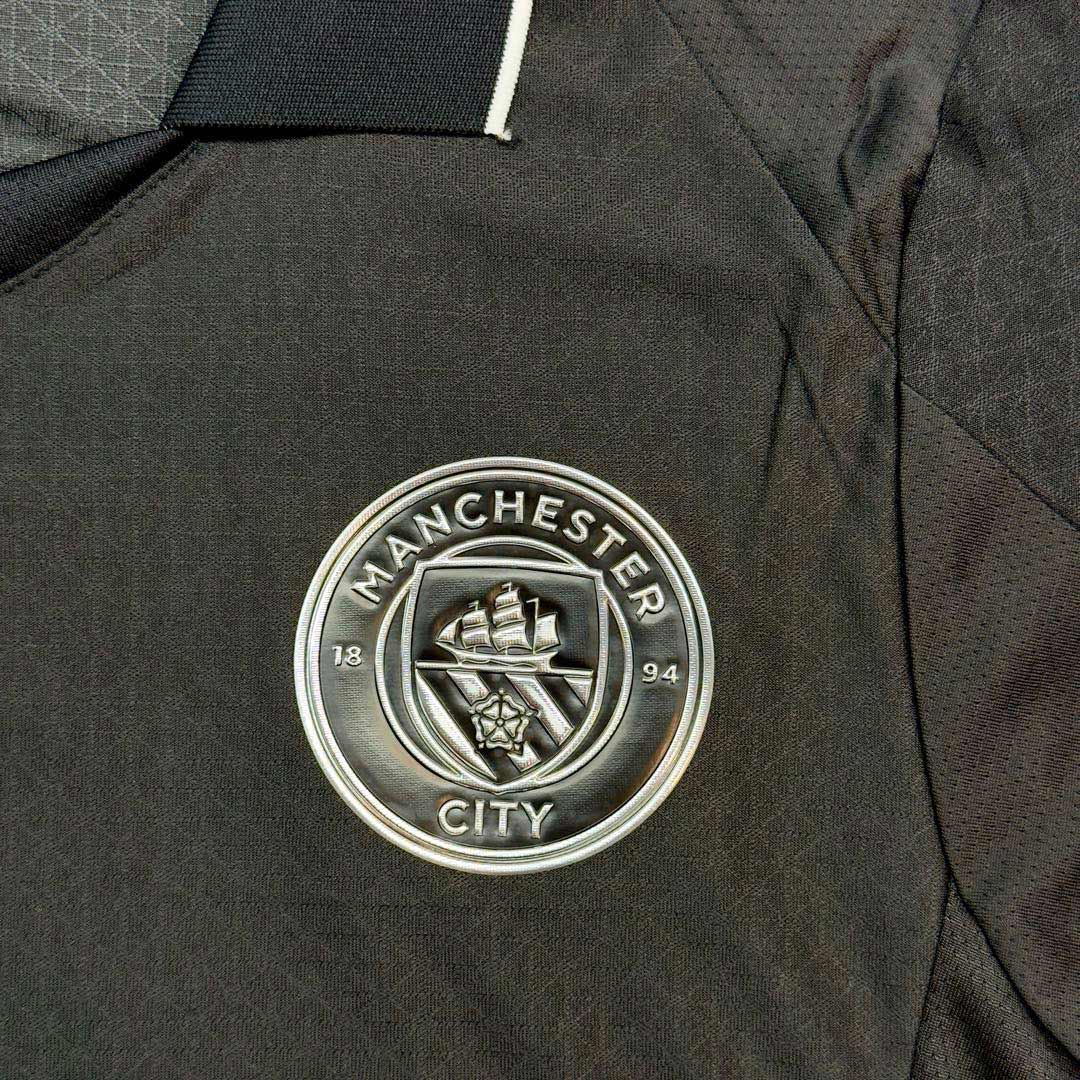 HAALAND #9 Manchester City Away Authentic Soccer Jersey 2025/26