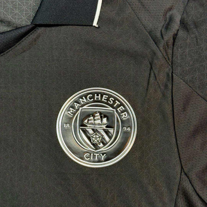 HAALAND #9 Manchester City Away Authentic Soccer Jersey 2025/26