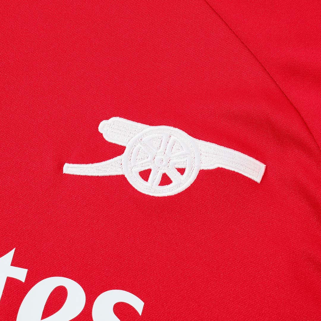 Arsenal 1/4 Zip Tracksuit 2025/26 Kids Red