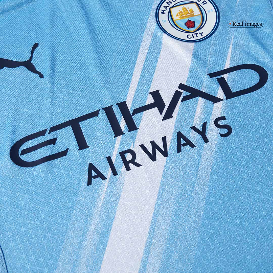 DE BRUYNE #17 Manchester City Home Player Version Jersey 2025/26